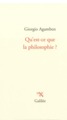 QU'EST-CE QUE LA PHILOSOPHIE ? (9782718609485-front-cover)