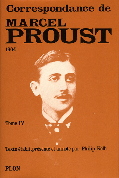 Marcel Proust Correspondance tome 4 (9782259003667-front-cover)