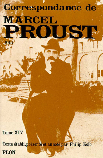 Marcel Proust Correspondance tome 14 (9782259014083-front-cover)