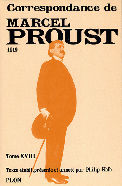 Marcel Proust Correspondance tome 18 (9782259021876-front-cover)