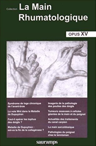 LA MAIN RHUMATOLOGIQUE OPUS XV (9782840239666-front-cover)