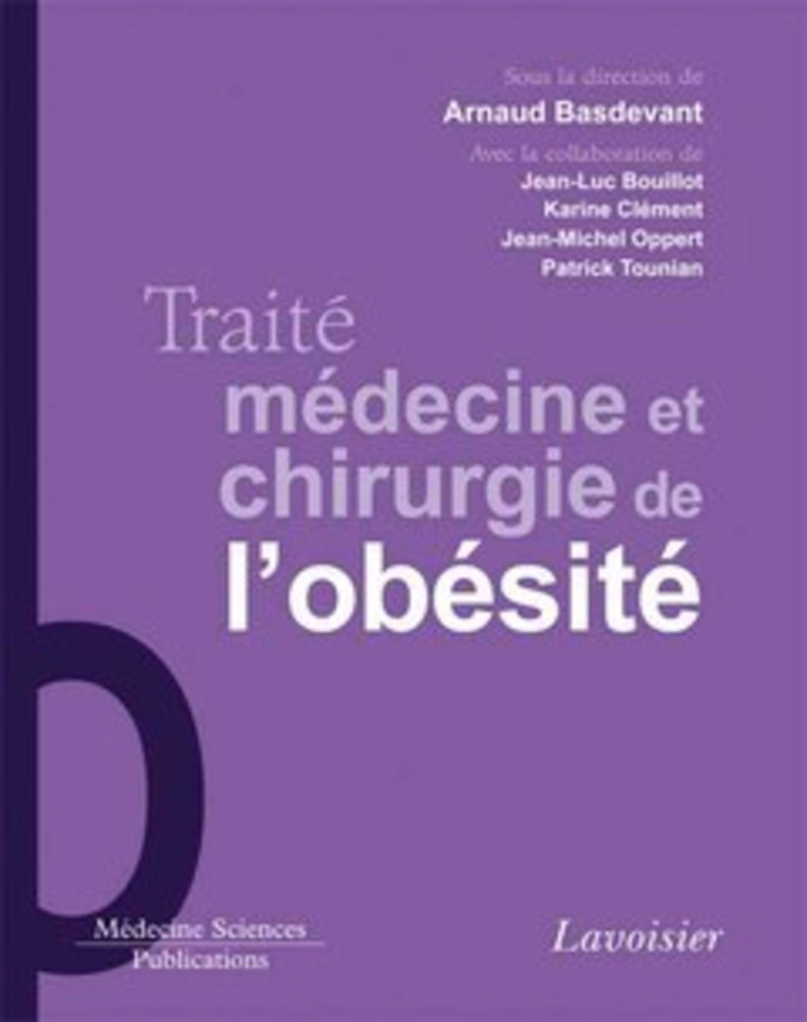 Traité médecine et chirurgie de l'obésité (9782257204509-front-cover)