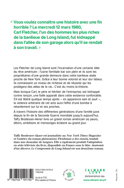 Le Compromis de Long Island (9782702191750-back-cover)