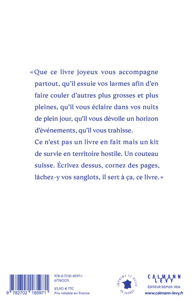 Anthologie de la poésie française (9782702185971-back-cover)