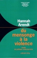 Du mensonge à la violence, Essais de politique contemporaine (9782702143629-front-cover)
