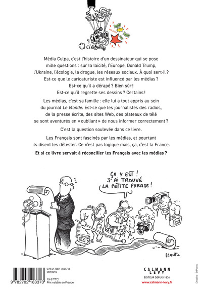 L'année de Plantu 2025, Media Culpa (9782702183373-back-cover)