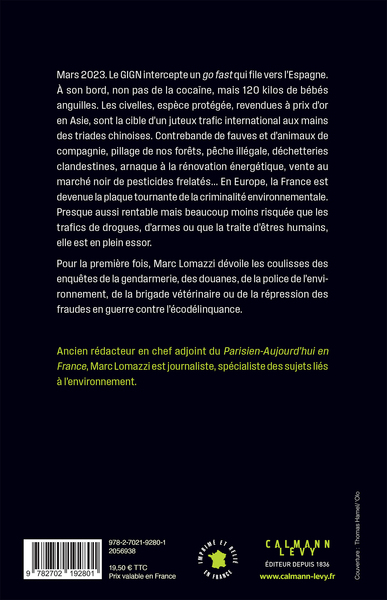 Le Livre noir de la criminalité verte, L'incroyable business des crimes contre l'environnement (9782702192801-back-cover)