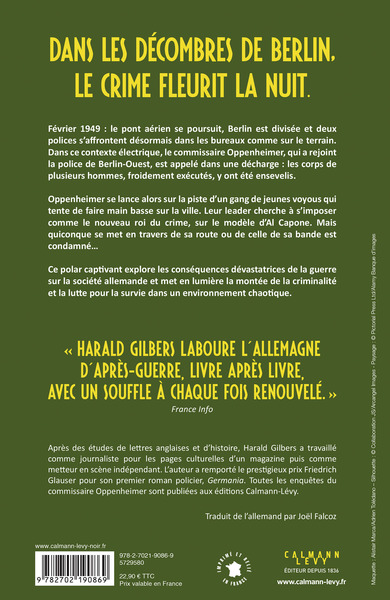 L'Écho des ruines (9782702190869-back-cover)