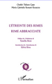 L'étreinte des rimes, Rime abbracciate - Bilingue français - italien (9782296559103-front-cover)