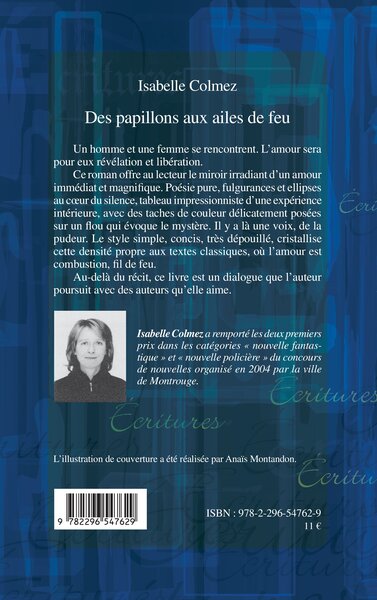 Des papillons aux ailes de feu (9782296547629-back-cover)