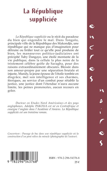 La République suppliciée (9782296543768-back-cover)