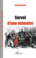 Survol d'une mémoire (9782296544888-front-cover)