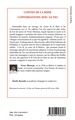 Contes de la mine, Conversations avec le Tio - Contes boliviens (9782296560307-back-cover)