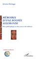 Mémoires d'une poupée allemande, Pièce philosophique en deux actes et dix tableaux (9782296565142-front-cover)