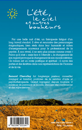 L'été, le ciel et autres bonheurs (9782296555341-back-cover)