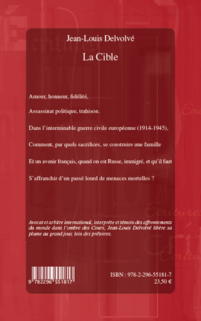 La cible (9782296551817-back-cover)