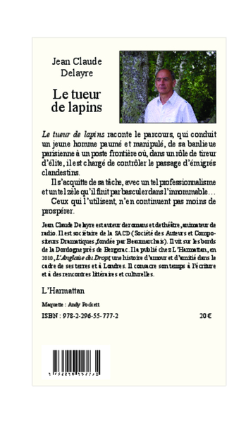 Le tueur de lapins (9782296557772-back-cover)