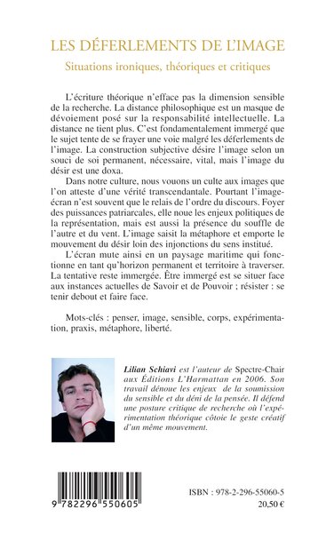 Les déferlements de l'image, Situations ironiques, théoriques et critiques (9782296550605-back-cover)