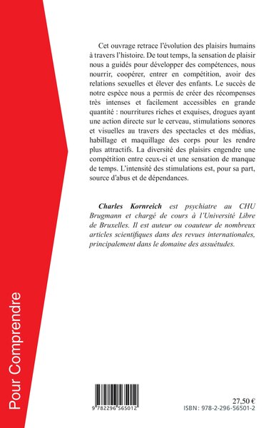 Une histoire des plaisirs humains, Désirs et contraintes (9782296565012-back-cover)