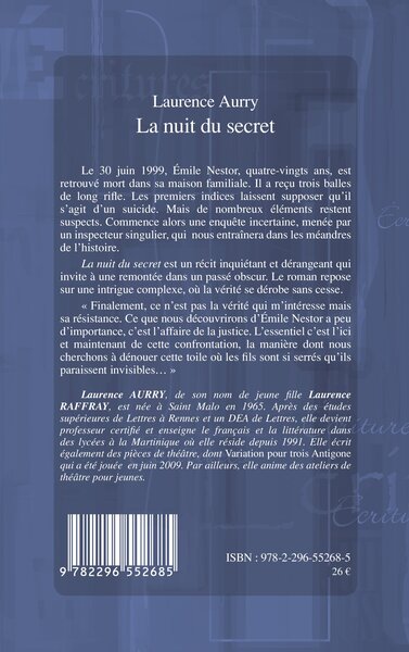 La nuit du secret (9782296552685-back-cover)