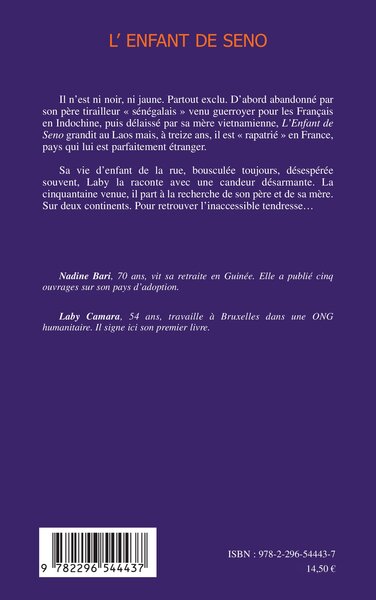 L'enfant de Seno (9782296544437-back-cover)