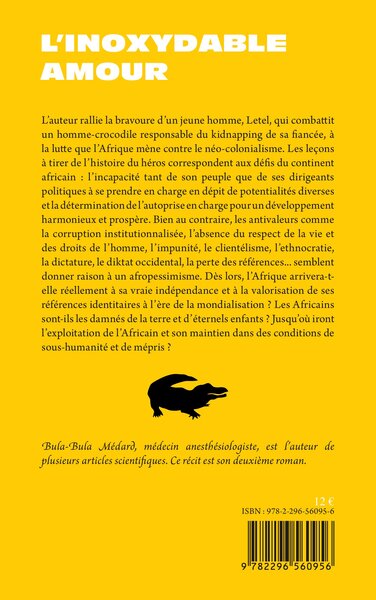 L'inoxydable amour (9782296560956-back-cover)