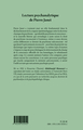 Lecture psychanalytique de Pierre Janet (9782296555952-back-cover)