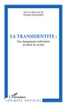 La transidentité, Des changements individuels au débat de société (9782296566378-front-cover)