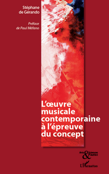 L' oeuvre musicale contemporaine à l'épreuve du concept (9782296562837-front-cover)