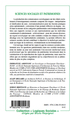 Sciences sociales et patrimoines (9782296551480-back-cover)