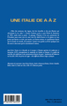 Une italie de A à Z (9782296563520-back-cover)