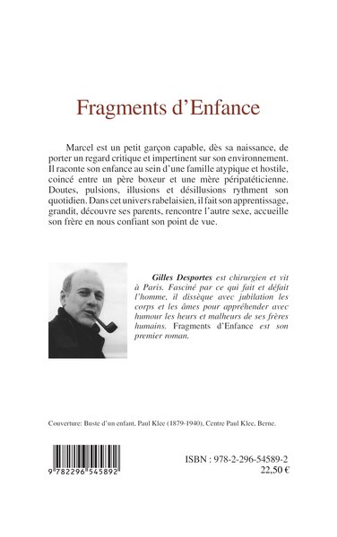 Fragments d'Enfance (9782296545892-back-cover)