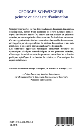 Georges Schwizgebel, Peintre et cinéaste d'animation (9782296558410-back-cover)