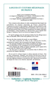 Langues et cultures régionales de France, Dix ans après - Cadre légal, politiques, médias (9782296548060-back-cover)