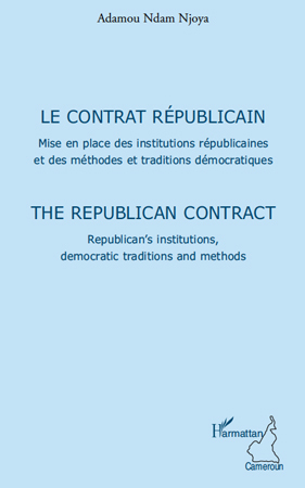 Le contrat républicain, Mise en place des institutions républicains et des méthodes et traditions démocratiques - The republican (9782296542846-front-cover)