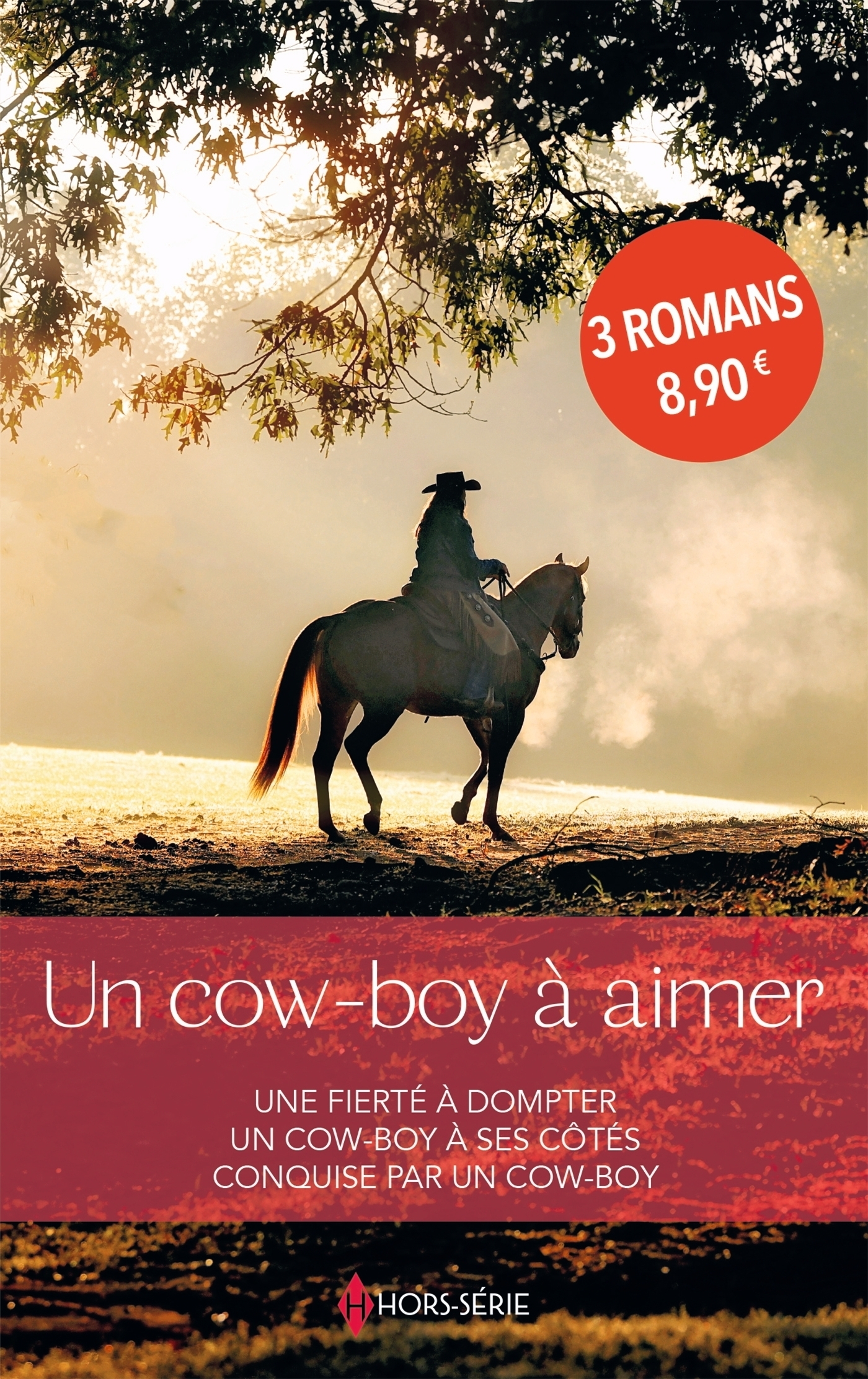 Un cow-boy à aimer, Une fierté à dompter - Un cow-boy à ses côtés - Conquise par un cow-boy (9782280522267-front-cover)