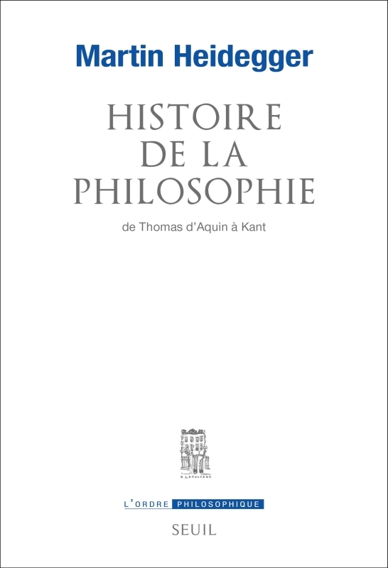 Histoire de la philosophie de Thomas d'Aquin à Kant (9782021421545-front-cover)