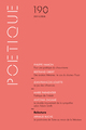 Poétique, n° 190 (9782021470161-front-cover)