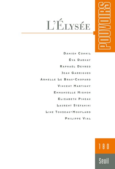 Pouvoirs, n°180. L'Elysée (9782021495638-front-cover)