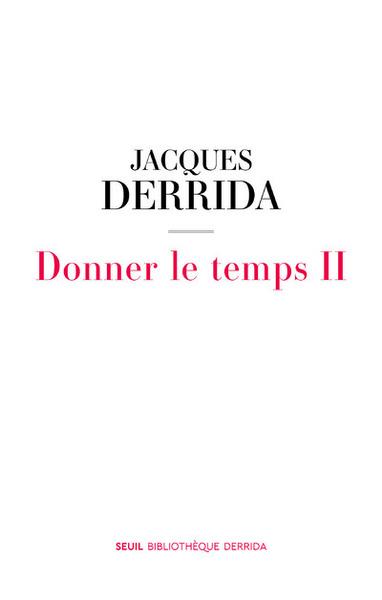 Donner le temps II (9782021477412-front-cover)