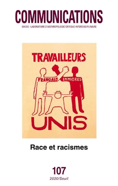 Communications, n° 107. Race et Racismes (9782021442540-front-cover)
