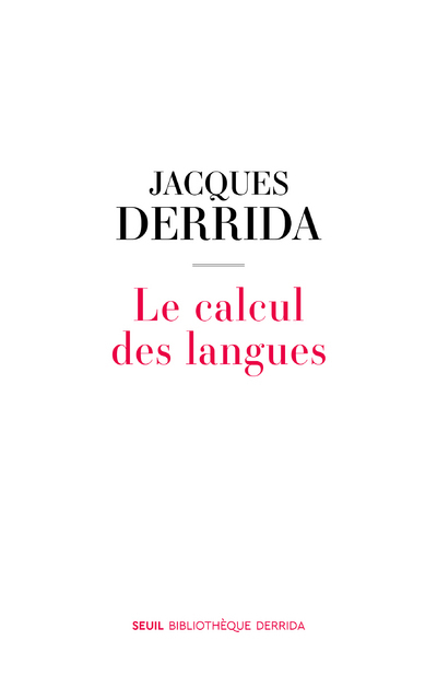 Le Calcul des langues (9782021455823-front-cover)