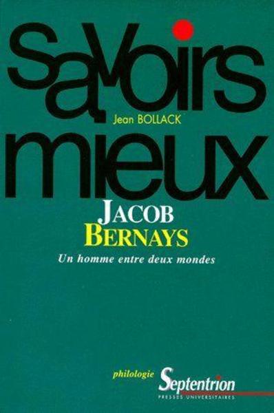 Jacob Bernays, Un homme entre deux mondes (9782859395698-front-cover)