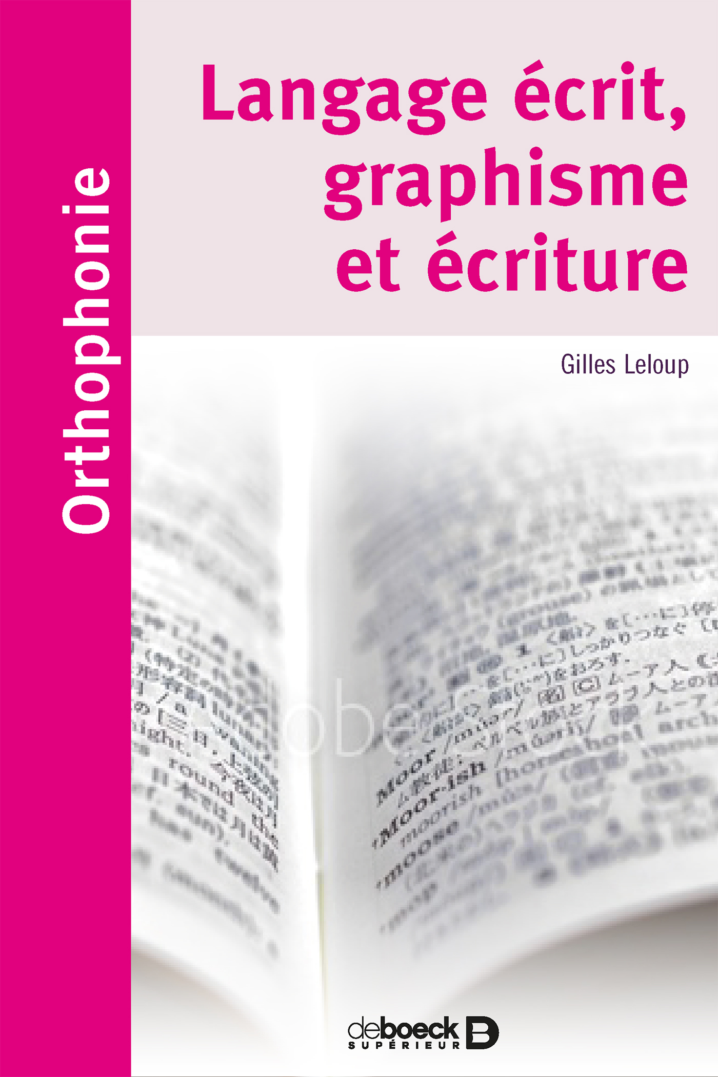 Langage écrit, graphisme et écriture (9782353274444-front-cover)