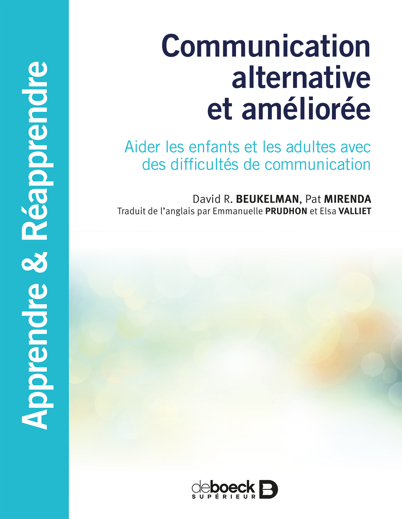 Communication alternative et améliorée, Aider les enfants et les adultes avec des difficultés de communication (9782353273539-front-cover)