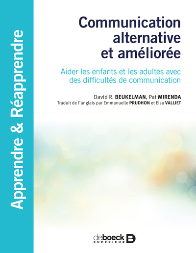 Communication alternative et améliorée, Aider les enfants et les adultes avec des difficultés de communication (9782353273539-front-cover)