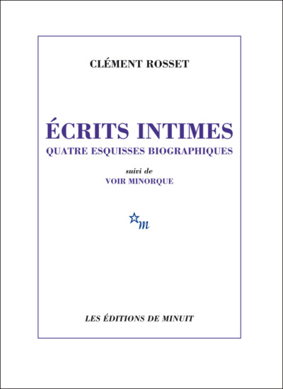 Écrits intimes. Quatre esquisses biographiques (9782707345646-front-cover)