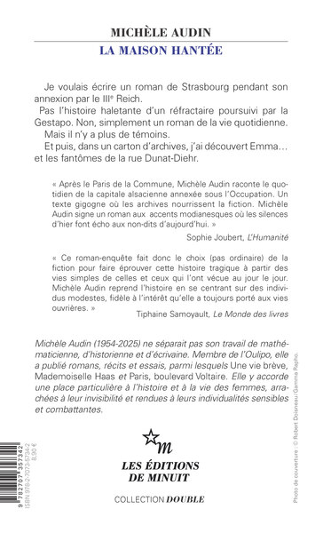 La Maison hantée (9782707357342-back-cover)