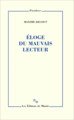 ELOGE DU MAUVAIS LECTEUR (9782707346629-front-cover)