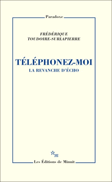 TELEPHONEZ MOI, LA REVANCHE D ECHO (9782707329882-front-cover)